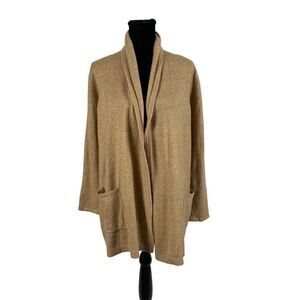 Loft Wool Blend Beige Cardigan - Women’s S Petite
